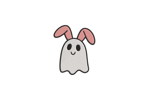 Bunny Ghost Embroidery