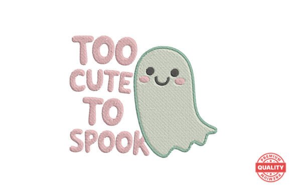 Too Cute to Spook Embroidery